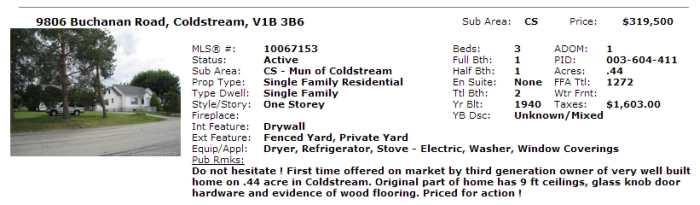 9806 Buchanan Rd listing
